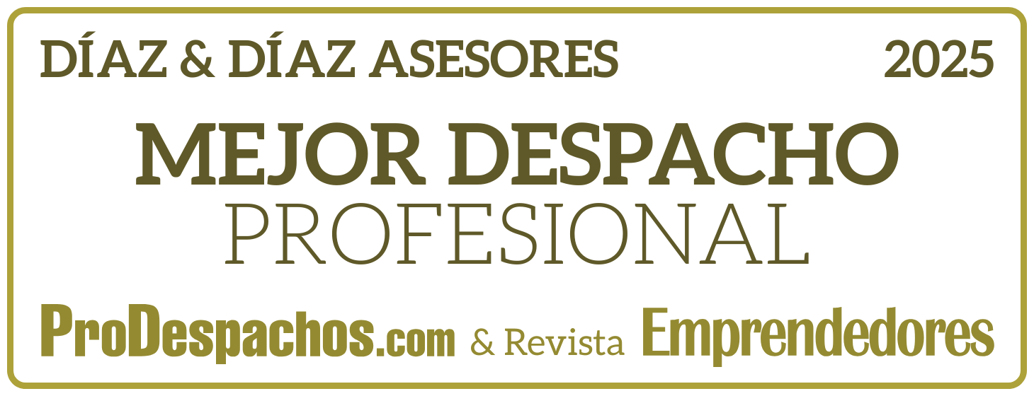 Sello de Mejor Despacho Profesional 2025